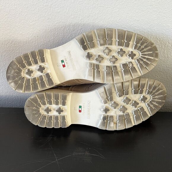 NERO GIARDINI Women's low inglesina P717191D / 406 size 40 Beige - Picture 5 of 6